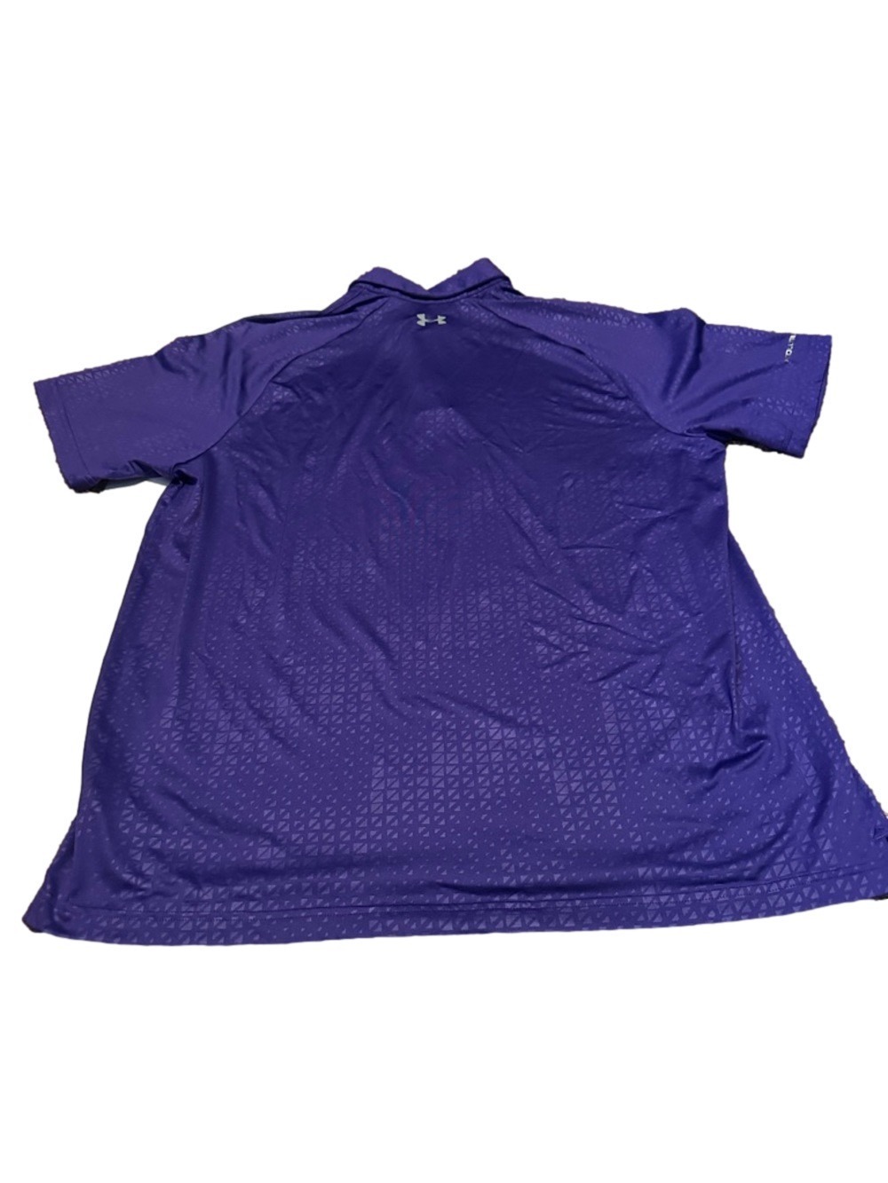 Under Armour Men's Polo Shirt Royal Purple XL - Picture 5 of 6